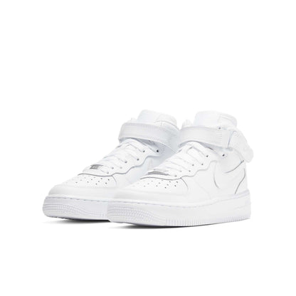 Nike Grade School Air Force 1 Mid White Gs Sneakers