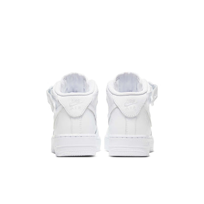 Nike Grade School Air Force 1 Mid White Gs Sneakers