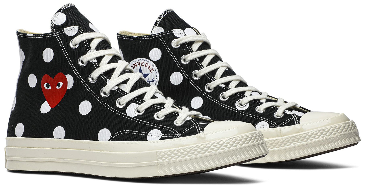 Men's Converse Chuck Taylor All Star '70 Hi - Comme des Garçons Play Polka Dot Black