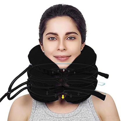 Cervical Traction Device Neck Support Pillow Adjustable Neck Stretcher