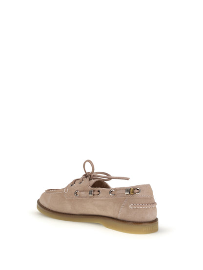 Loafers Grace Suede Rose
