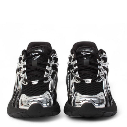 Puma Grade School Inverse Rev Black Dark Grey Silver