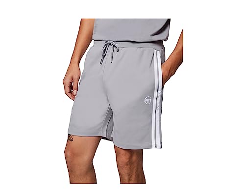 Sergio Tacchini Damarindo Men's Shorts — Sleet/White Twill