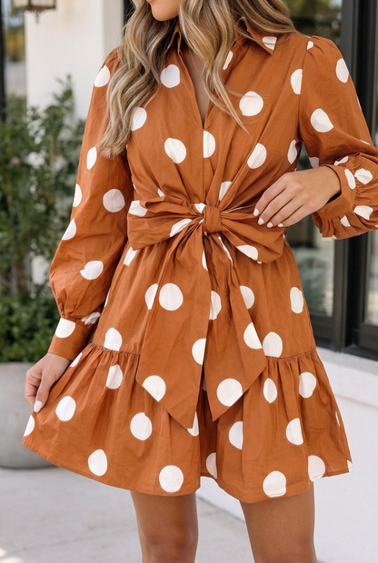 Threaded Pear Zora Casual Shift Mini Dress