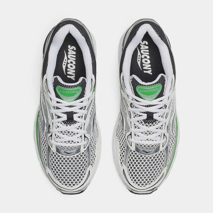 Men's Saucony ProGrid Omni 9 - Silver/Green