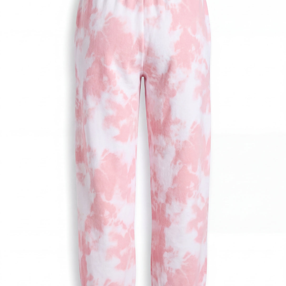 pink and white tie-dye-