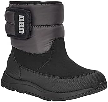 UGG K Toty Weather Snow, Black/Charcoal, 4.0
