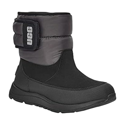 UGG K Toty Weather Snow — Black/Charcoal, 4.0