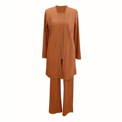 Women's 3-Piece Longline Duster Cardigan