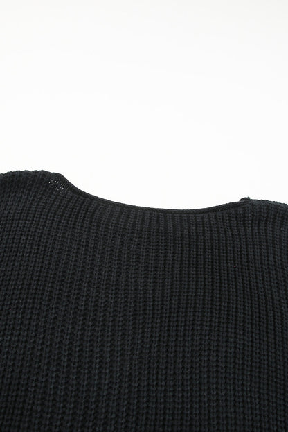 Threaded Pear Avery Bell Sleeve Loose Sweater