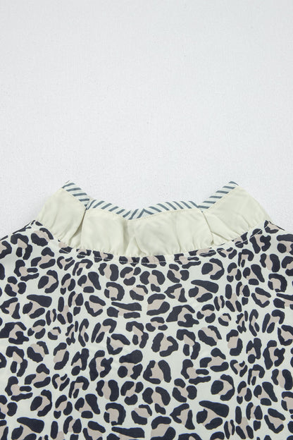 Paige Frilled Short Sleeve PLUS Blouse