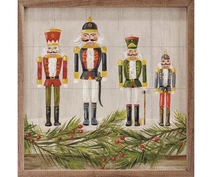 Kendrick Home Nutcrackers On A Mantel By Silvia Vassileva
