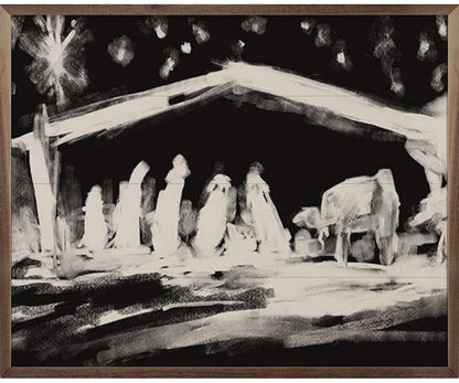 Kendrick Home Moody Christmas 1 Nativity By Emily Wood