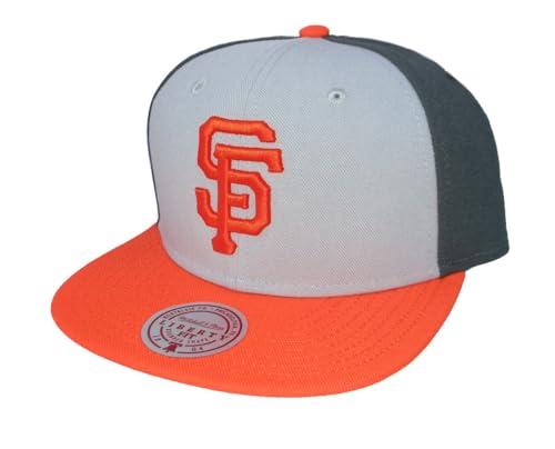 Mitchell & Ness Men's MLB Triple Play Liberty Snapback Giants Snapback Caps