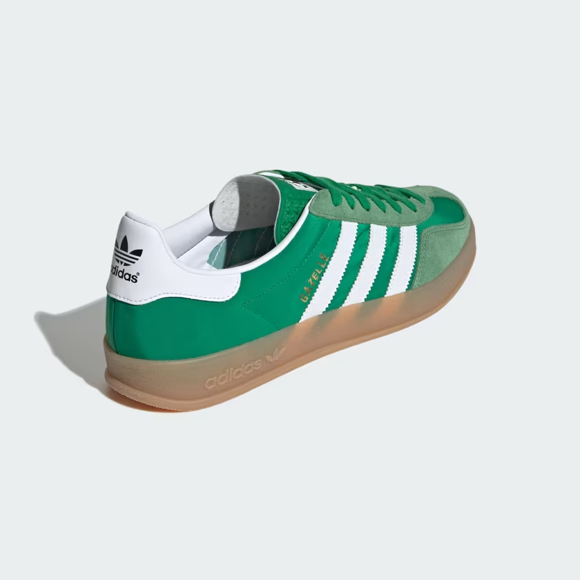 adidas Gazelle Indoor Men's Sneakers — Green/White
