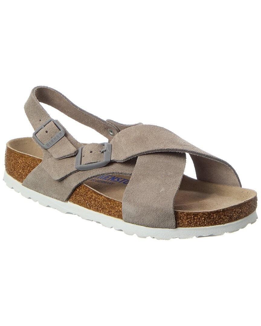 Birkenstock Unisex Tulum SFB Suede Leathere Stone Coin