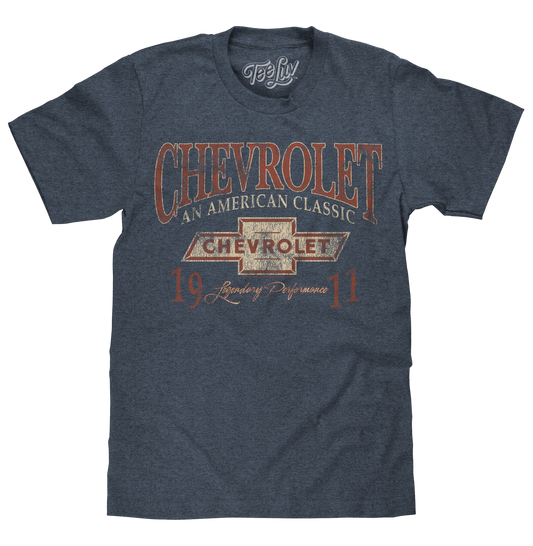 Chevrolet: An American Classic T-Shirt - Indigo Black Heather