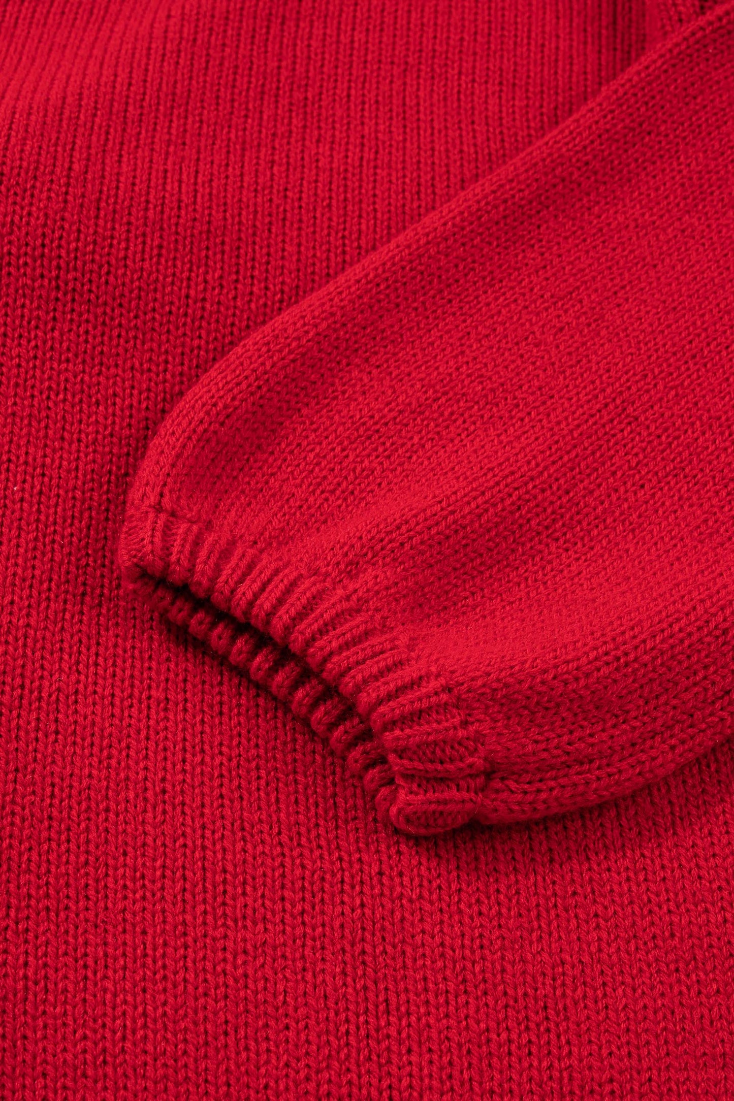 Threaded Pear Addison Backless Bubble Sleeve Sweater