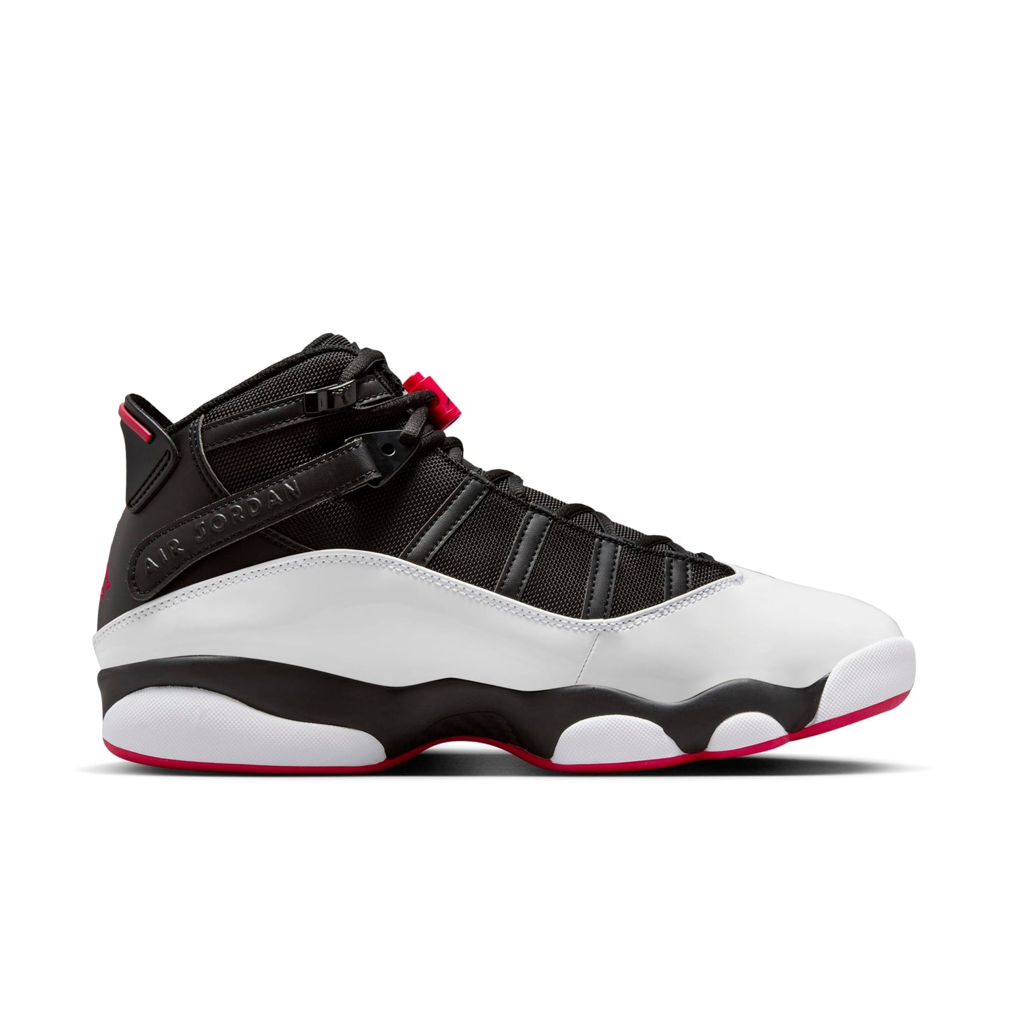 Men's Air Jordan Retro 6 Rings 'Black White Varsity Red'