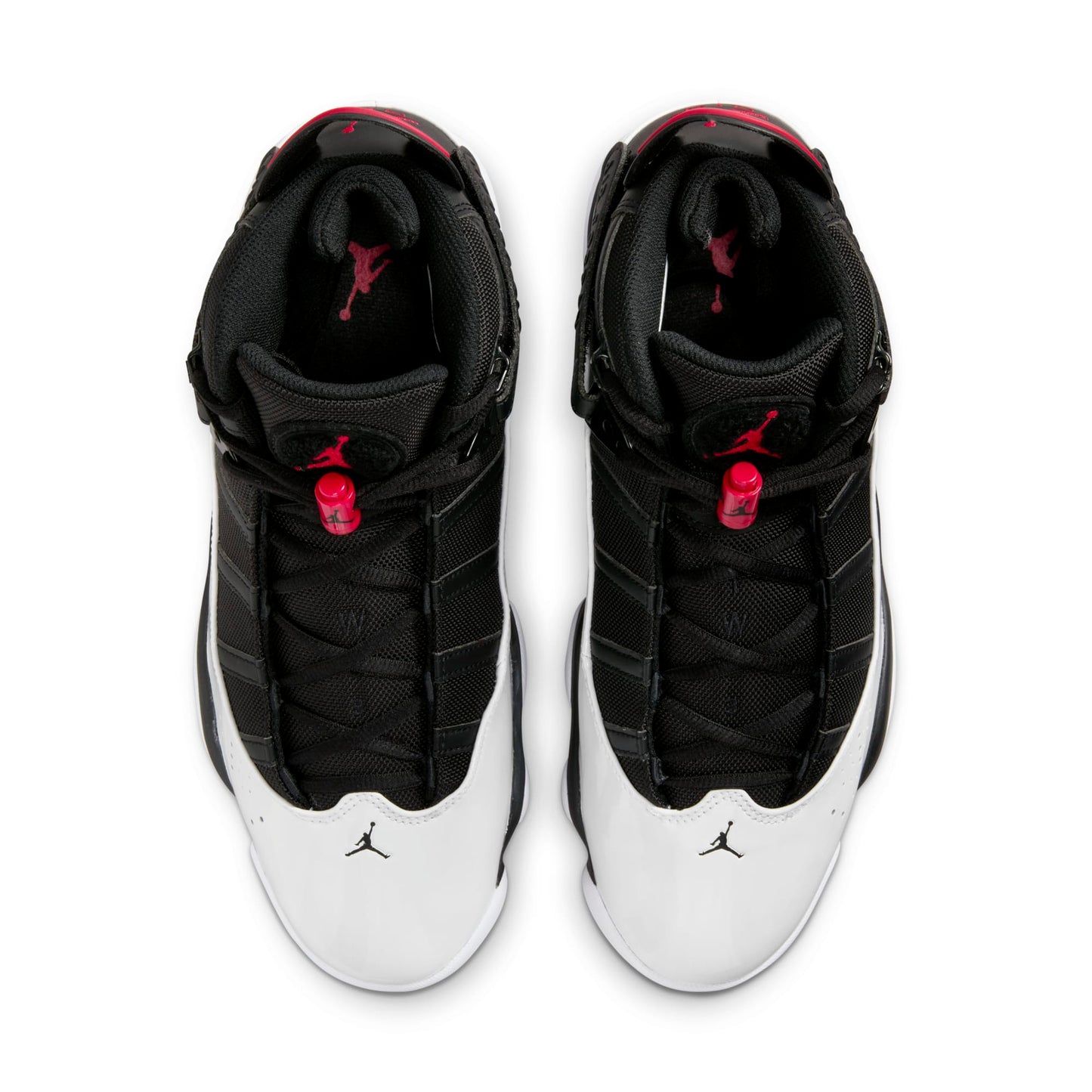 Men's Air Jordan Retro 6 Rings 'Black White Varsity Red'
