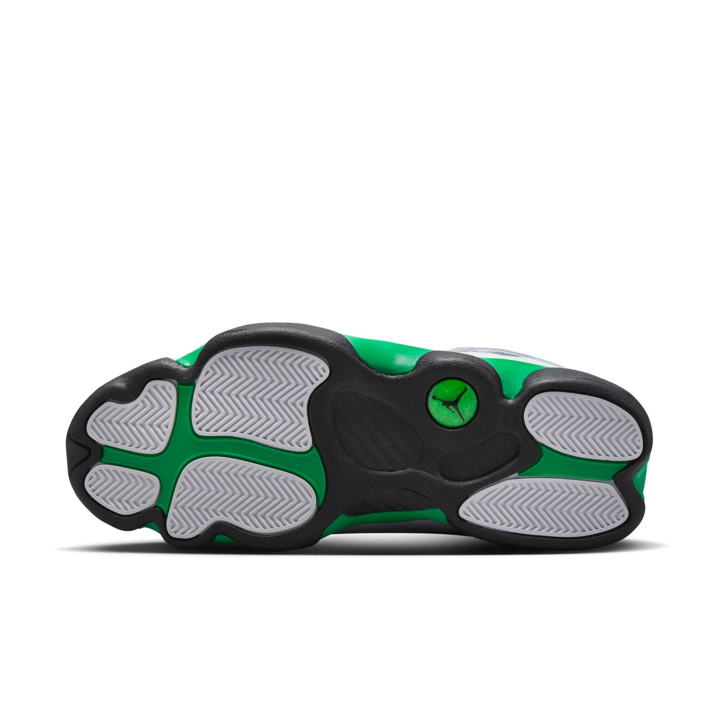 White/Black/Lucky Green-