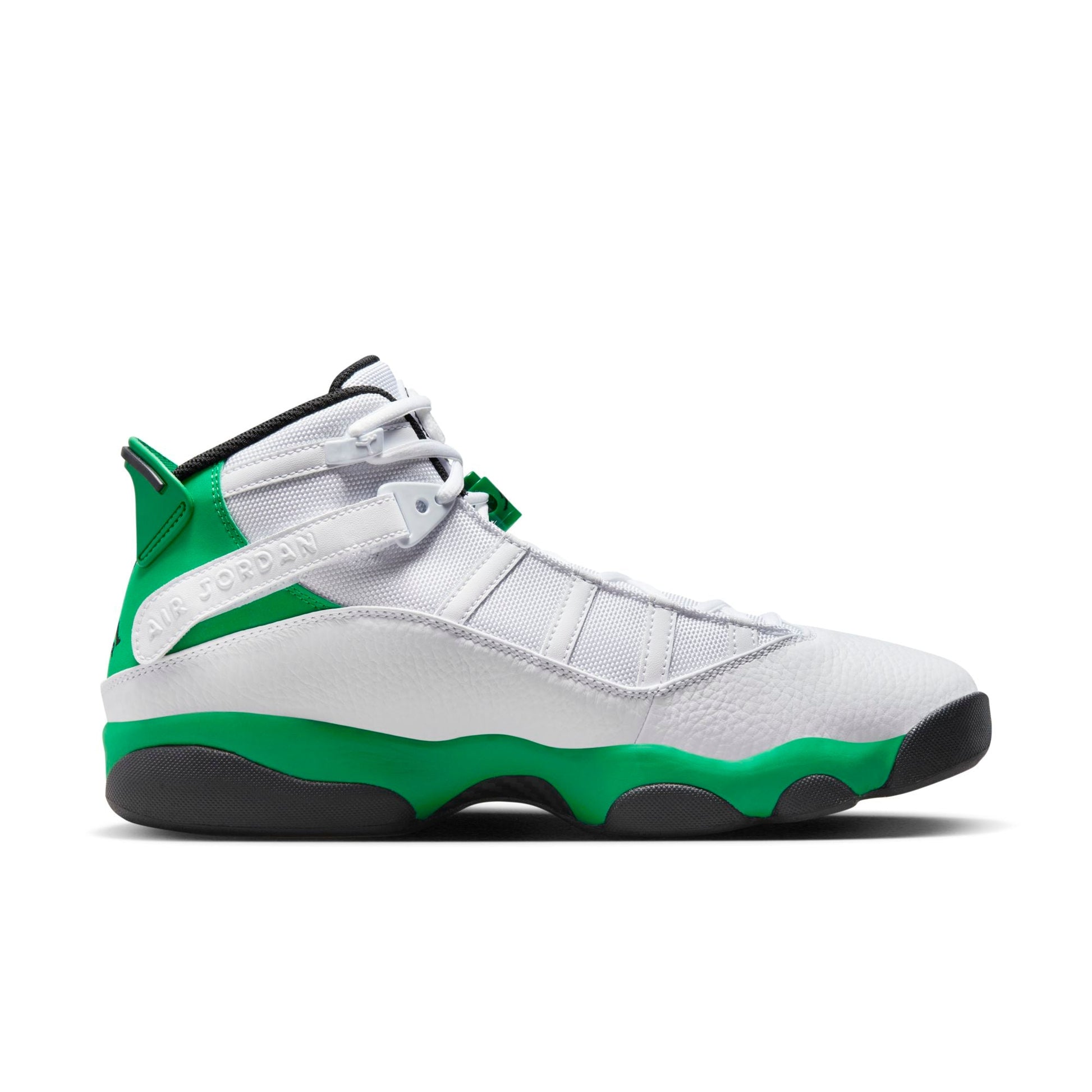 White/Black/Lucky Green-