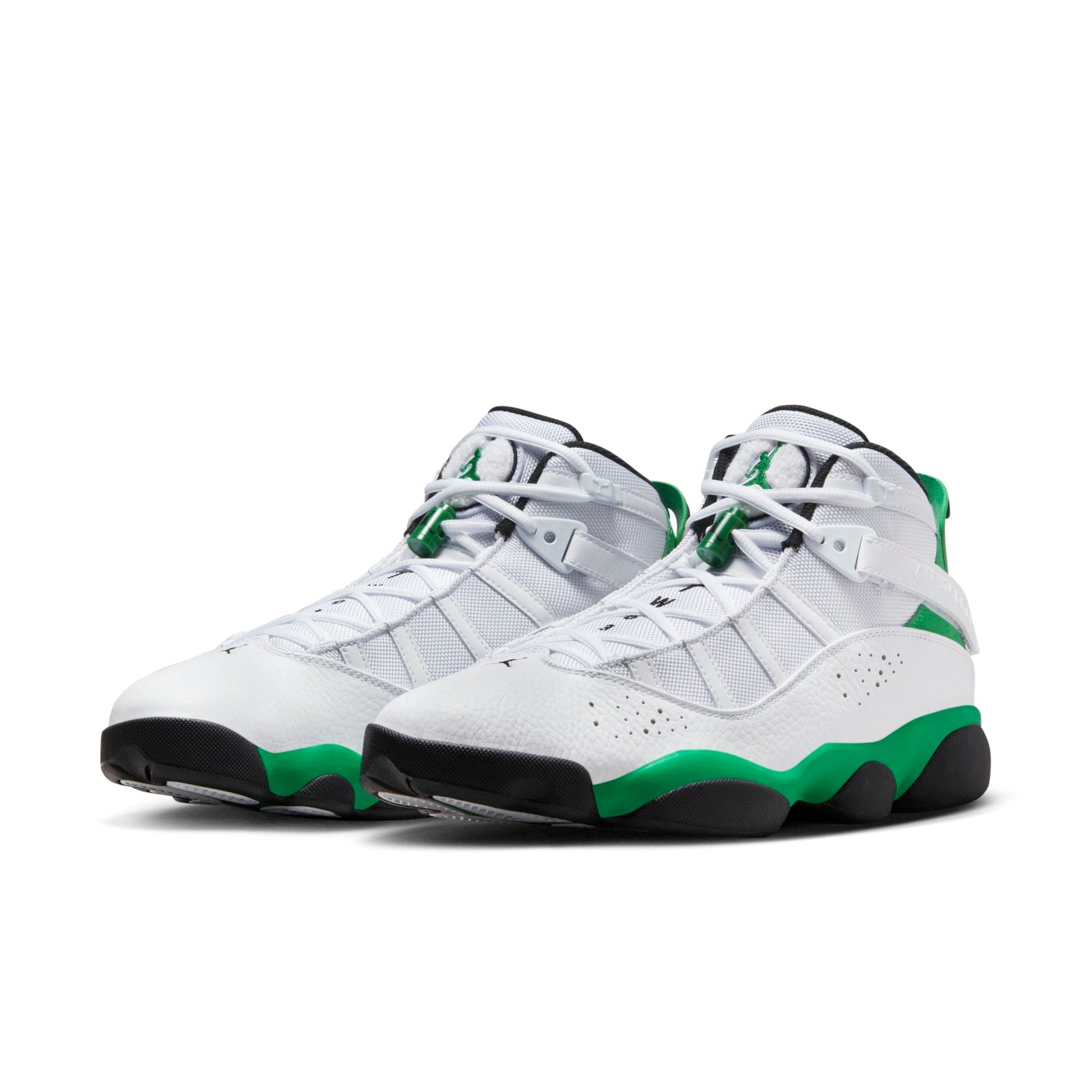 White/Black/Lucky Green-