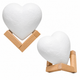 Color Changing RGB LED Acrylic Heart Night Light