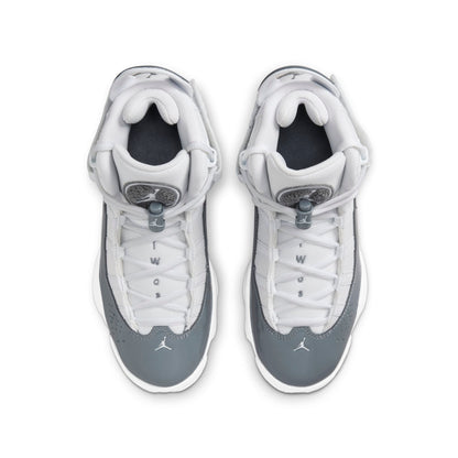 Air Jordan Grade School 6 Rings Gs 'White Cool Grey'