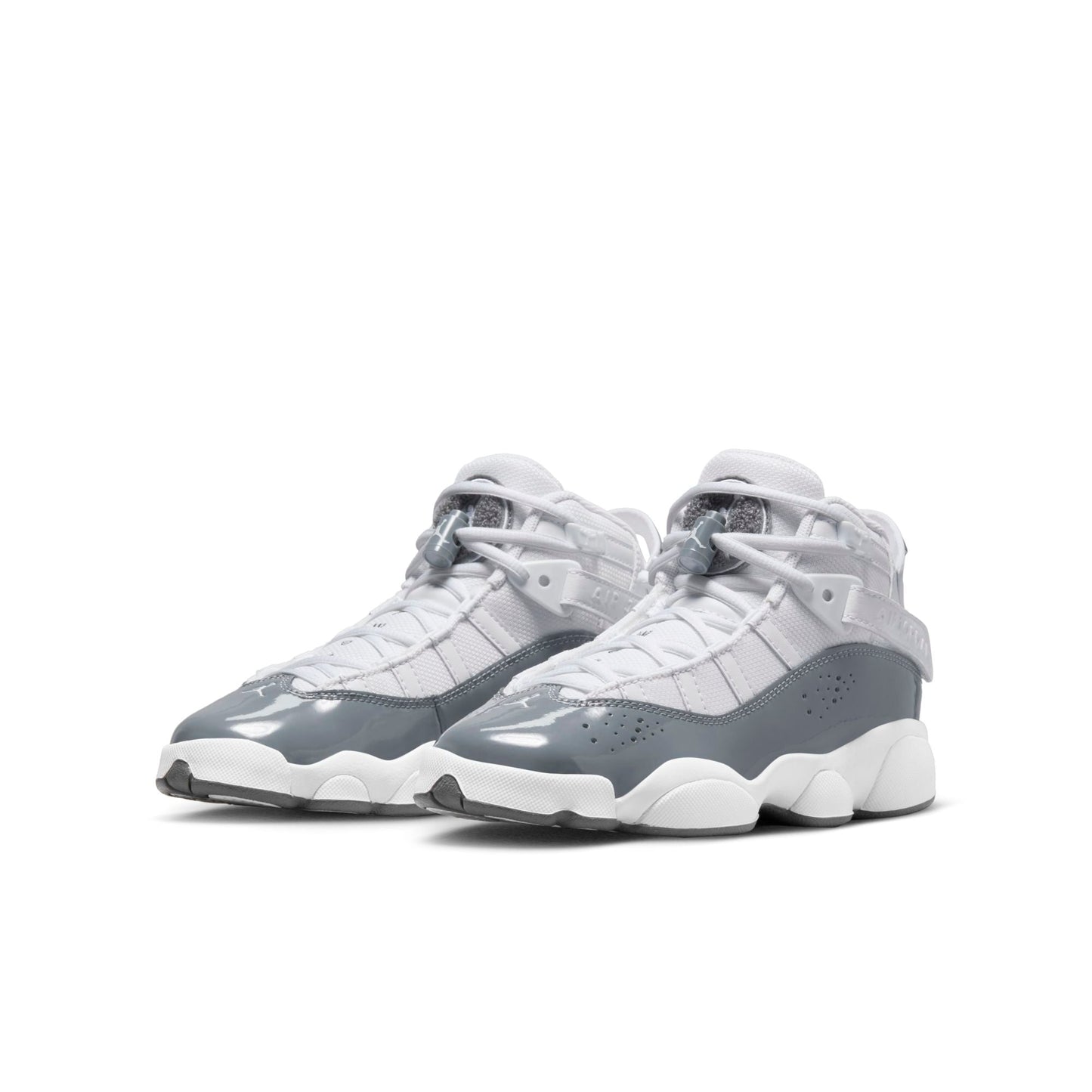 Air Jordan Grade School 6 Rings Gs 'White Cool Grey'