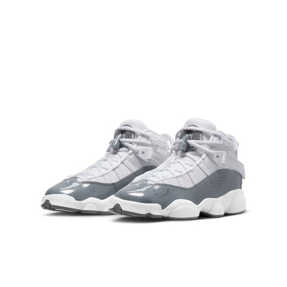 Air Jordan Grade School 6 Rings Gs 'White Cool Grey'