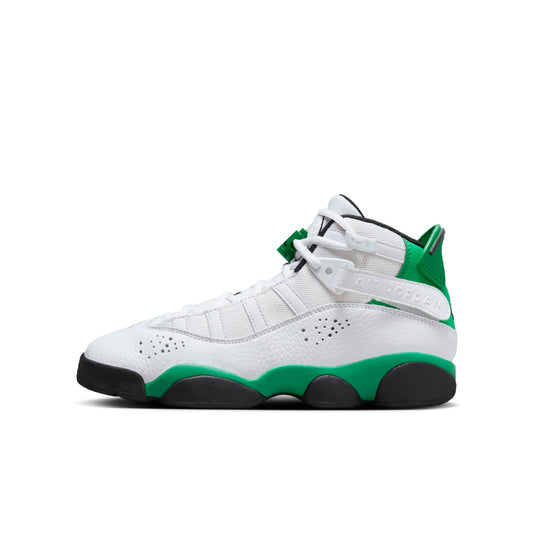 Grade School Air Jordan 6 Rings Gs 'Lucky Green'