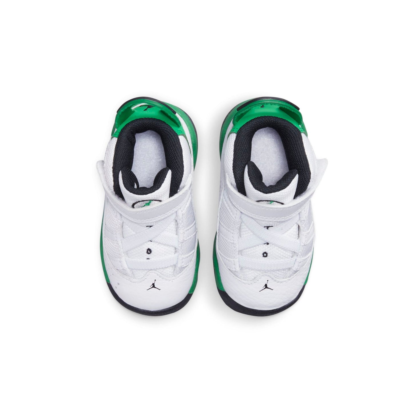 Toddlers Air Jordan 6 Rings Td 'White Lucky Green'