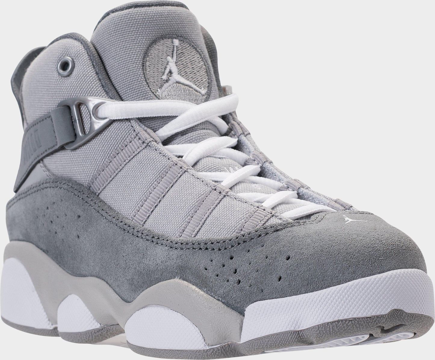 Preschool Air Jordan Retro 6 Rings (Ps) 'Matte Silver' - 323432-014