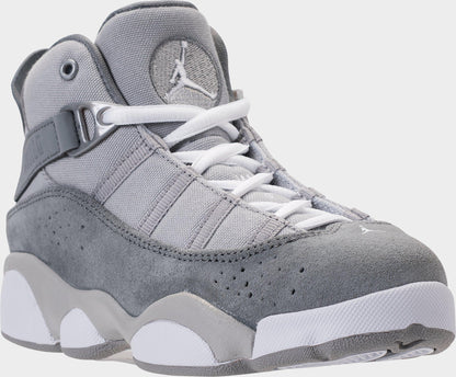 Preschool Air Jordan Retro 6 Rings (Ps) 'Matte Silver' - 323432-014