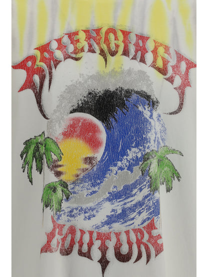 T-Shirt Extreme Tie Dye Full White
