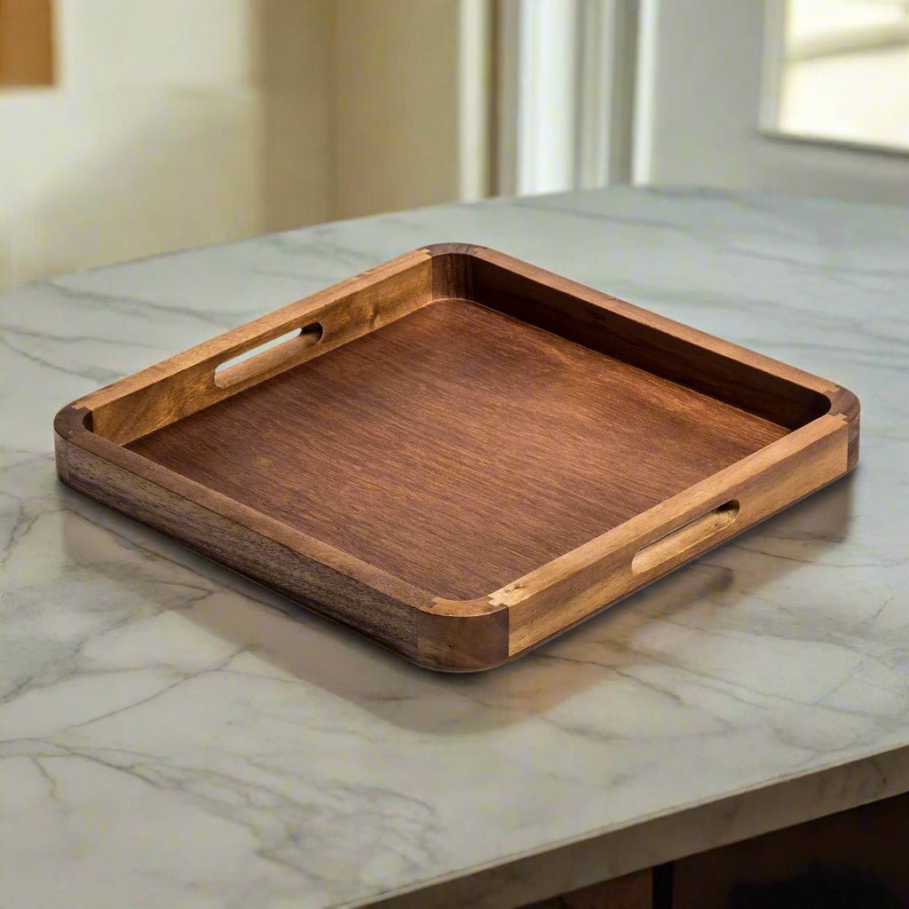 Kalmar Home's Square Serving Tray - 14