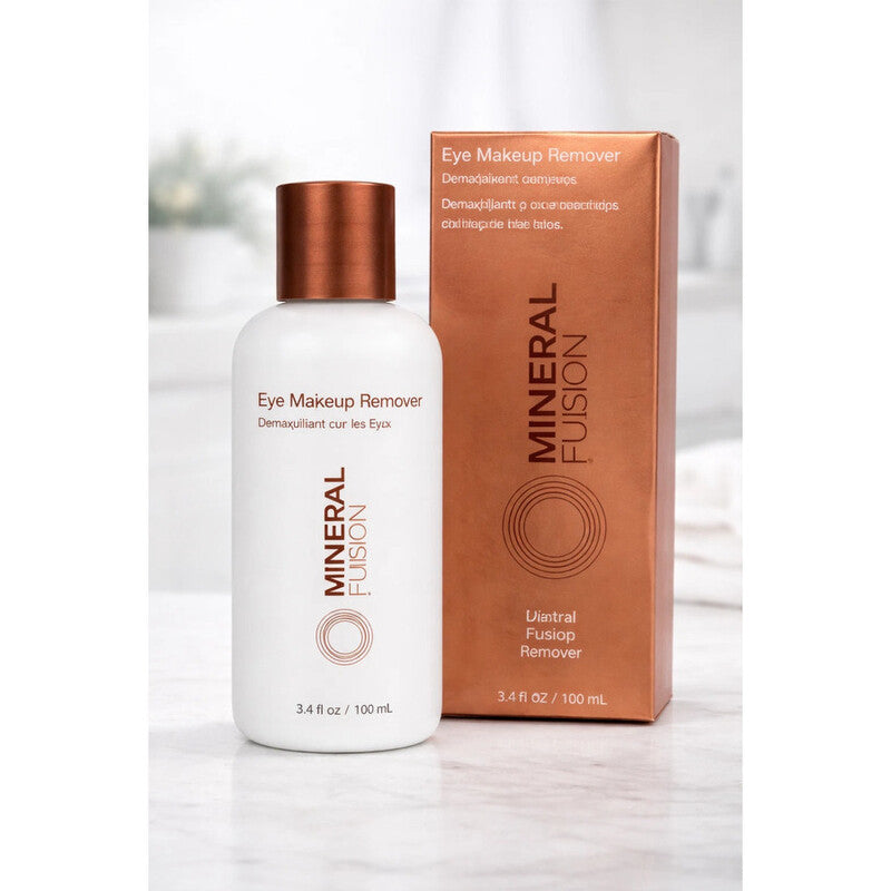 Mineral Fusion Eye Makeup Remover 3.4 Fl Oz. 100 mL Bronze (EP)