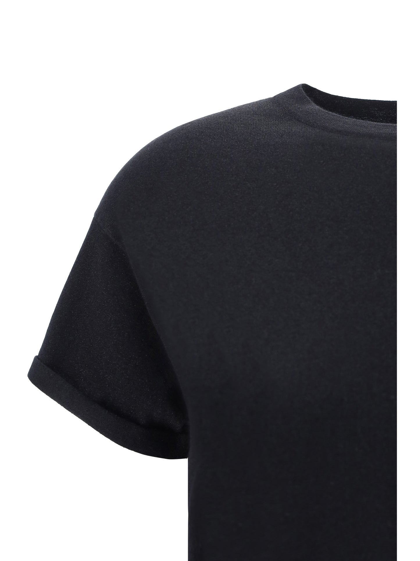 T-Shirt Cashmere Glitter Black