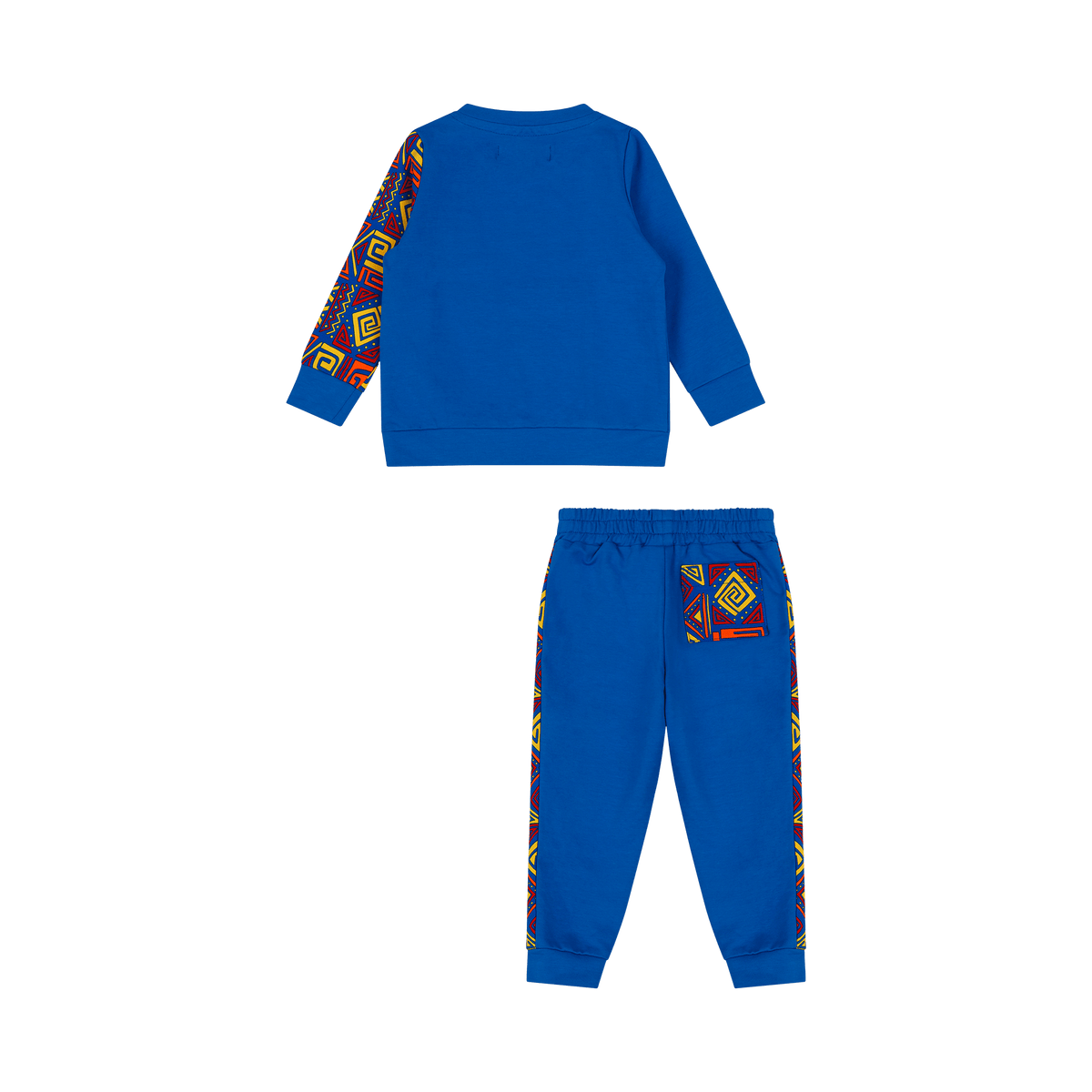 Blue Geometric-
