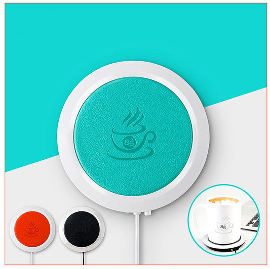 ☕ USB Cup Warmer Mat Pad – Portable Coffee & Tea Mug Heating Coaster