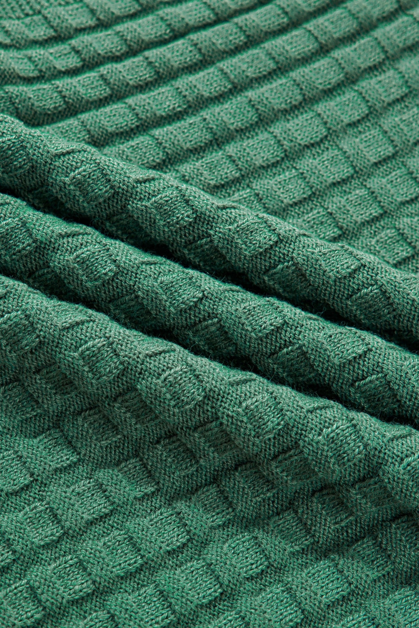 Threaded Pear Birdie Textured Short Sleeve Sweater