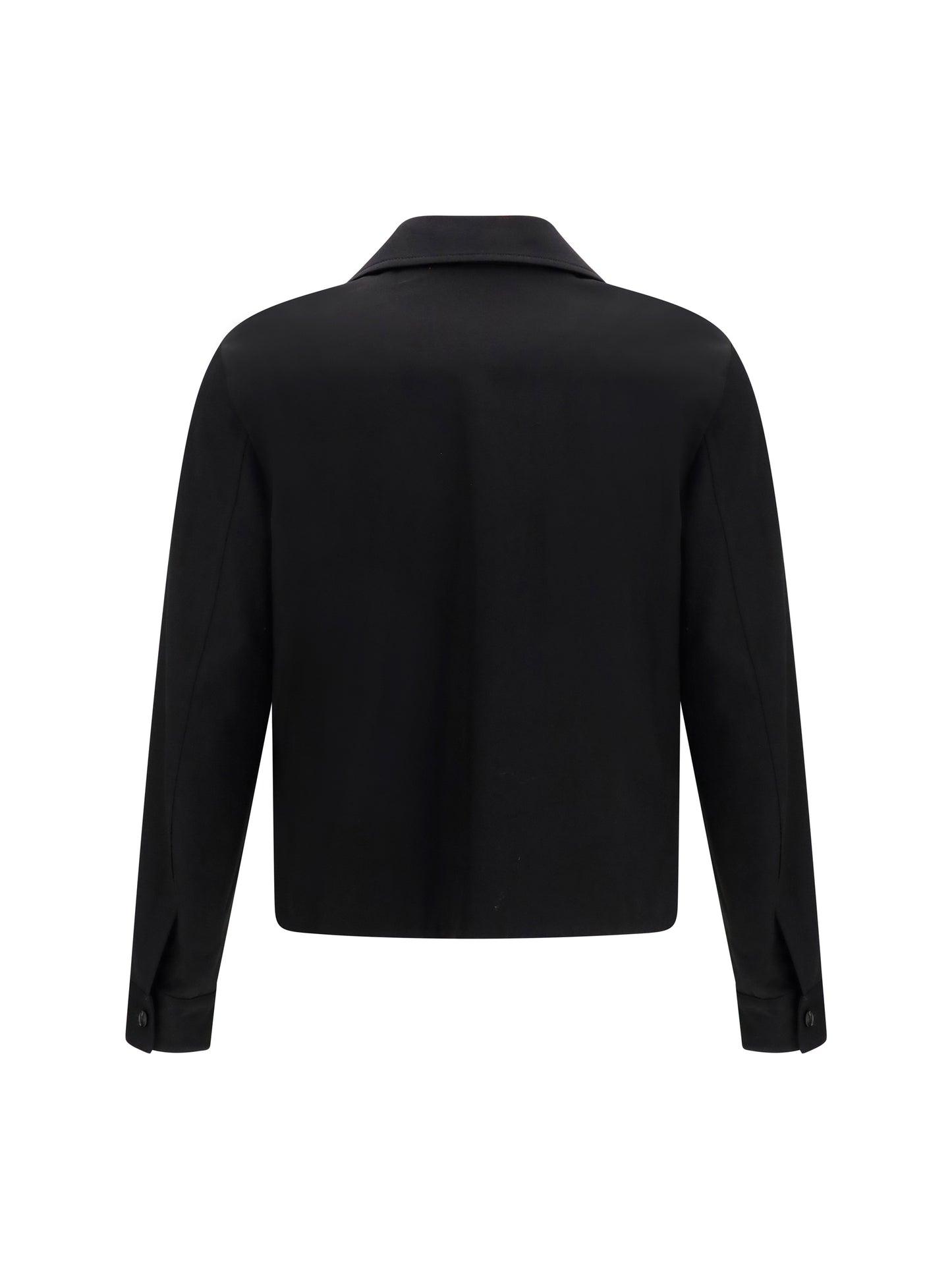 Jacket Script Collar Black