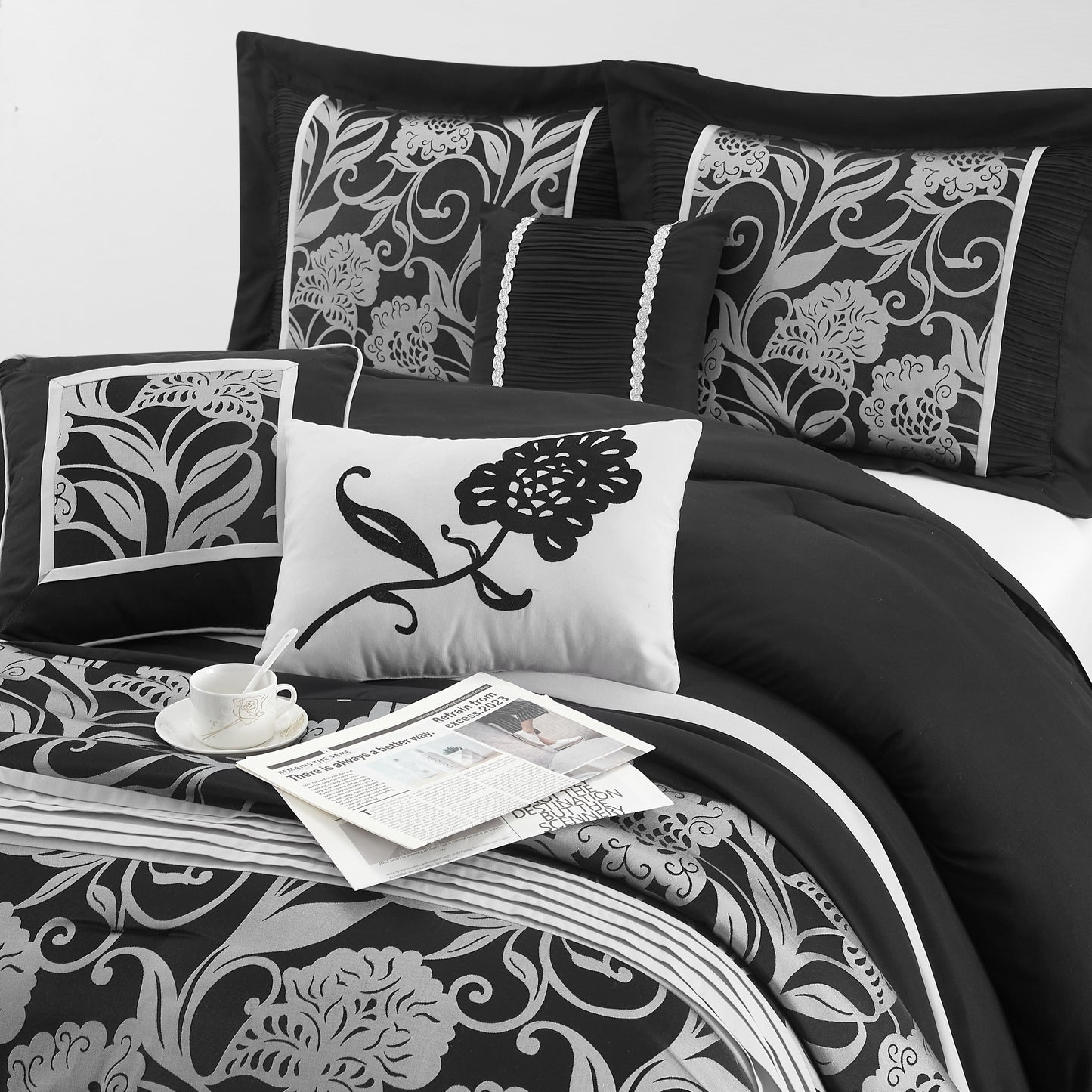 Black Silver-