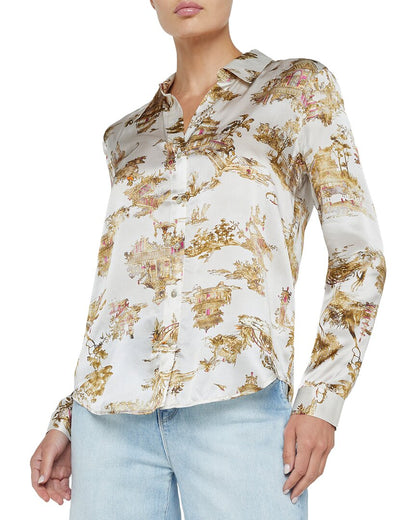 EMCS-ECRU MULTI CHINOISERIE-