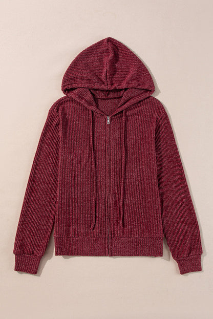 Threaded Pear Eleanor Up Front Drawstring Hoodie