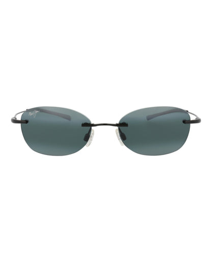 Maui Jim Round-Frame Memory Metal Sunglasses
