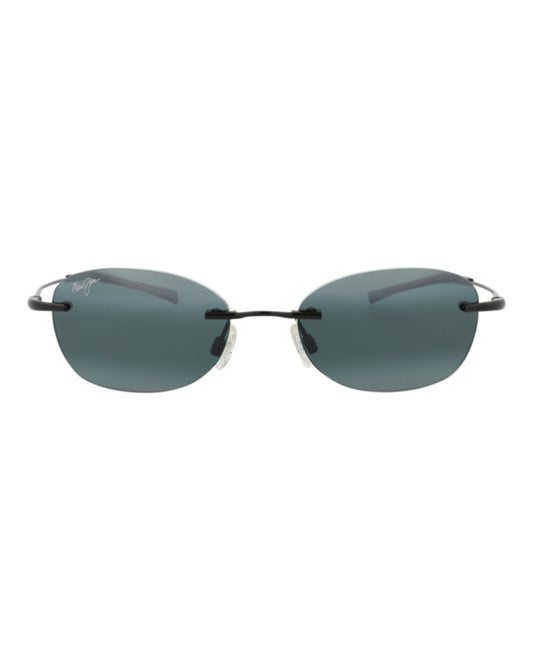 Maui Jim Round-Frame Memory Metal Sunglasses