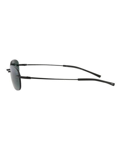 Maui Jim Round-Frame Memory Metal Sunglasses