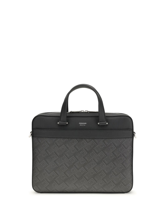 Work Bag Monogram Black/Grey